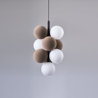 Mirelre Lampe suspendue artistique industrielle