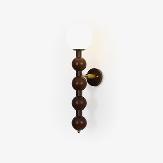 Olaeia Applique Murale Moderne Minimaliste Bubbly en Bois et Verre-Luire