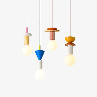 Elena Suspension Moderne en Bois