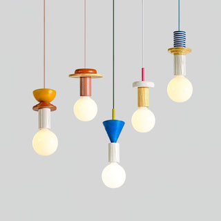 Elena Suspension Moderne en Bois