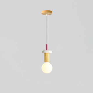 Elena Suspension Moderne en Bois