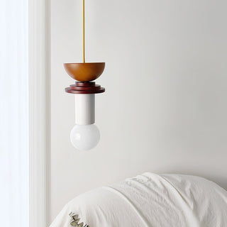 Elena Suspension Moderne en Bois