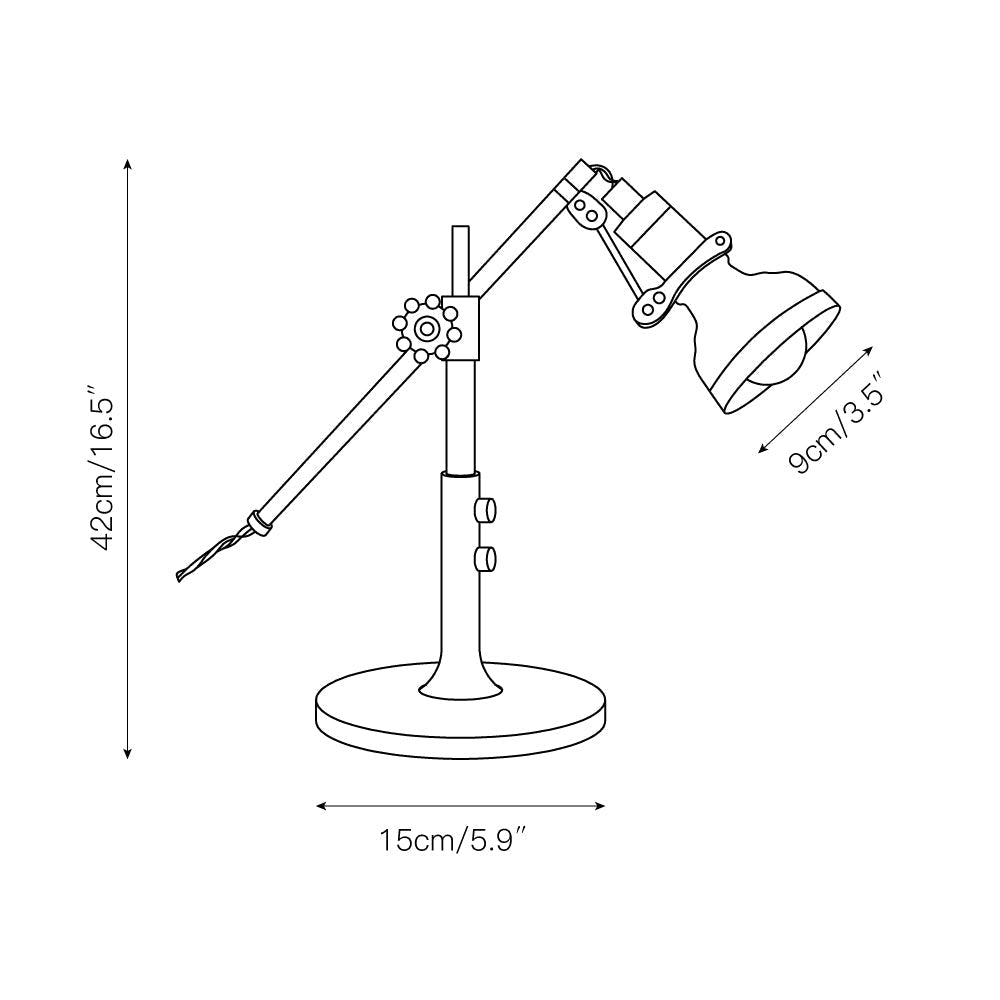 Calivaine Lampe à Poser