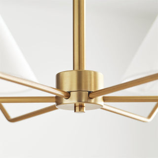 Vortex Lustre en tissu de style industriel traditionnel et vintage