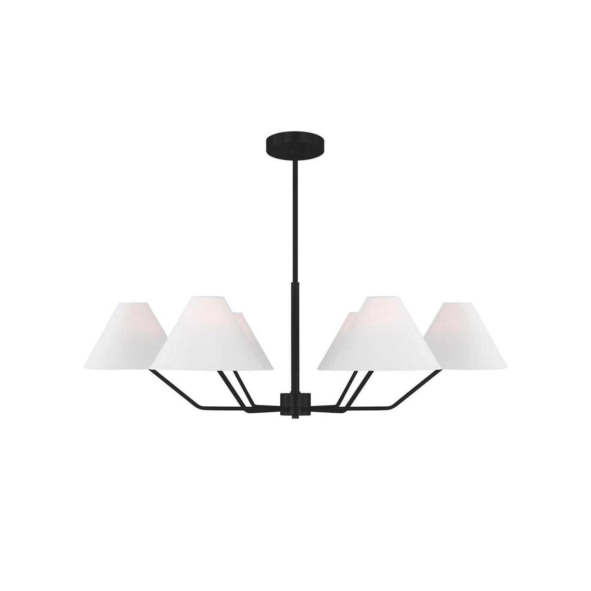 Vortex Lustre en tissu de style industriel traditionnel et vintage