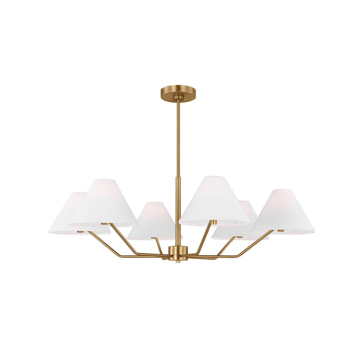 Vortex Lustre en tissu de style industriel traditionnel et vintage