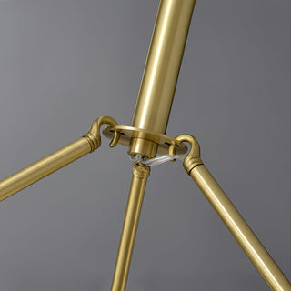 Cryon Lustre en laiton et alabastre Style luxueux postmoderne