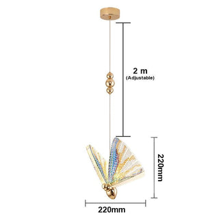 Arisha Moderne Luminaires Suspension Doré Animal