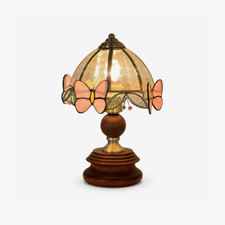 Butterfly Garden Tiffany Table Lamp-Neutral Decor