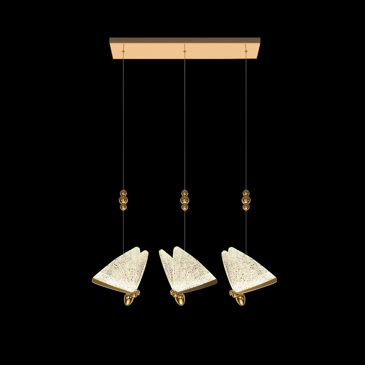 Lunora Lampe Suspendue Moderne Papillon