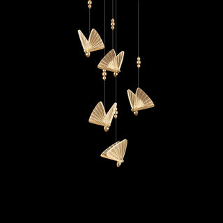 Lunora Lampe Suspendue Moderne Papillon