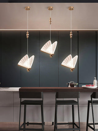 Lunora Lampe Suspendue Moderne Papillon