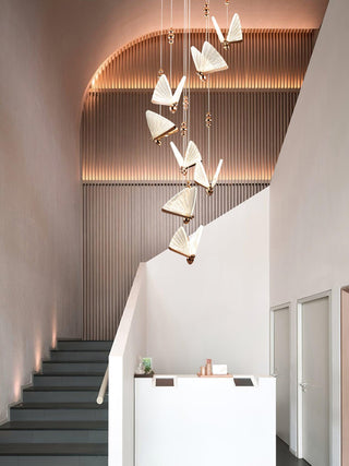 Lunora Lampe Suspendue Moderne Papillon