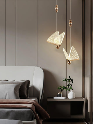 Lunora Lampe Suspendue Moderne Papillon