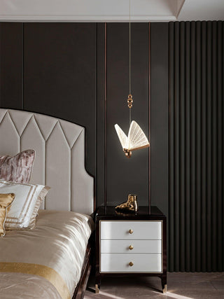 Lunora Lampe Suspendue Moderne Papillon