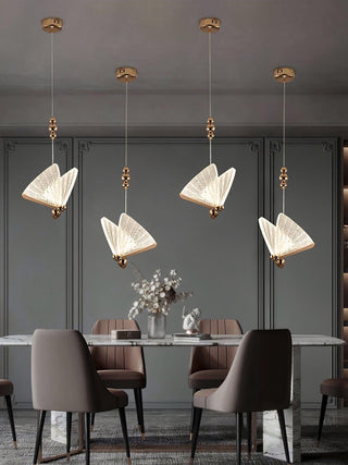 Lunora Lampe Suspendue Moderne Papillon