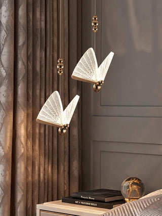 Lunora Lampe Suspendue Moderne Papillon