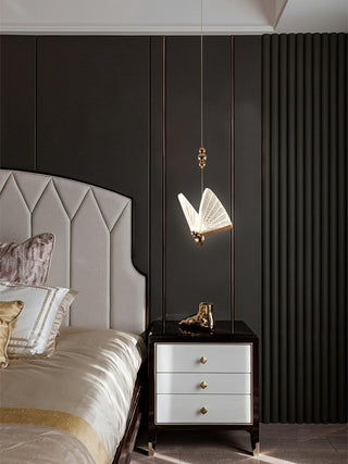 Lunora Lampe Suspendue Moderne Papillon