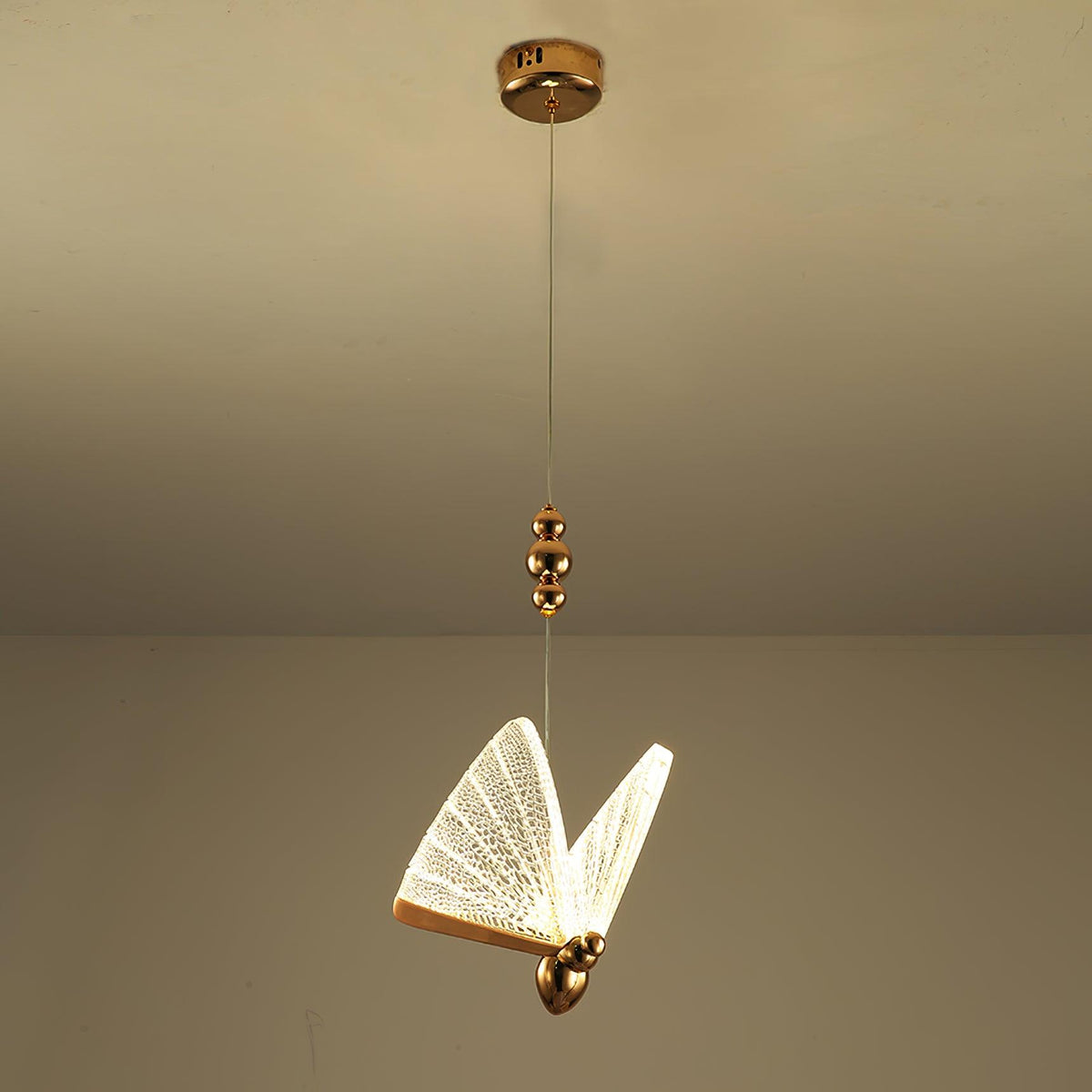 Lunora Lampe Suspendue Moderne Papillon