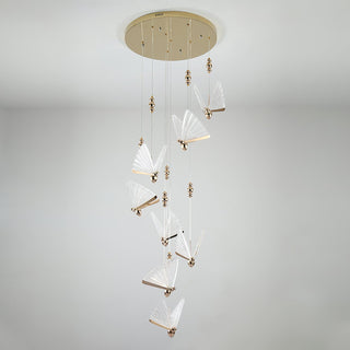 Lunora Lampe Suspendue Moderne Papillon