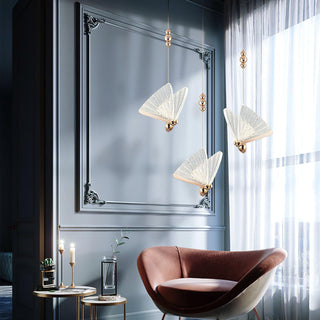 Lunora Lampe Suspendue Moderne Papillon