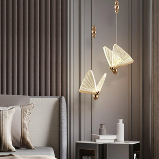 Lunora Lampe Suspendue Moderne Papillon