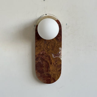 Syraeia Applique Murale Marbre Jade Minimaliste Moderne-Luire