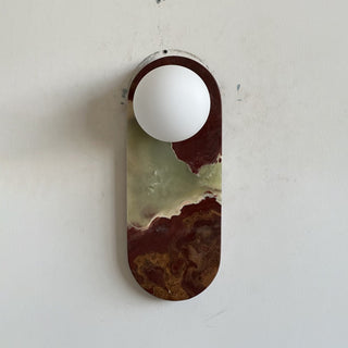 Syraeia Applique Murale Marbre Jade Minimaliste Moderne-Luire