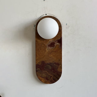 Syraeia Applique Murale Marbre Jade Minimaliste Moderne-Luire