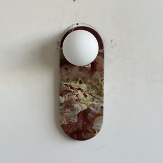 Syraeia Applique Murale Marbre Jade Minimaliste Moderne-Luire
