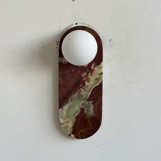 Syraeia Applique Murale Marbre Jade Minimaliste Moderne-Luire