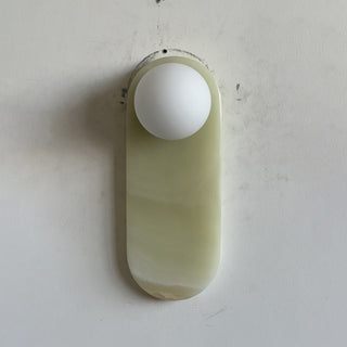 Syraeia Applique Murale Marbre Jade Minimaliste Moderne-Luire