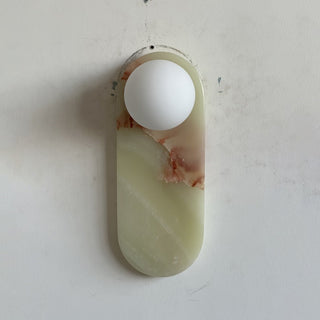 Syraeia Applique Murale Marbre Jade Minimaliste Moderne-Luire