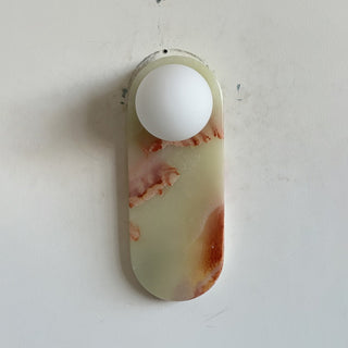 Syraeia Applique Murale Marbre Jade Minimaliste Moderne-Luire