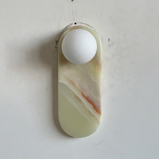 Syraeia Applique Murale Marbre Jade Minimaliste Moderne-Luire