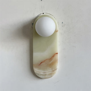 Syraeia Applique Murale Marbre Jade Minimaliste Moderne-Luire