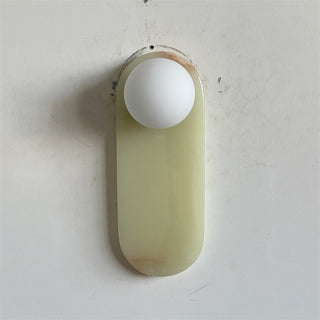 Syraeia Applique Murale Marbre Jade Minimaliste Moderne-Luire
