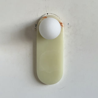 Syraeia Applique Murale Marbre Jade Minimaliste Moderne-Luire