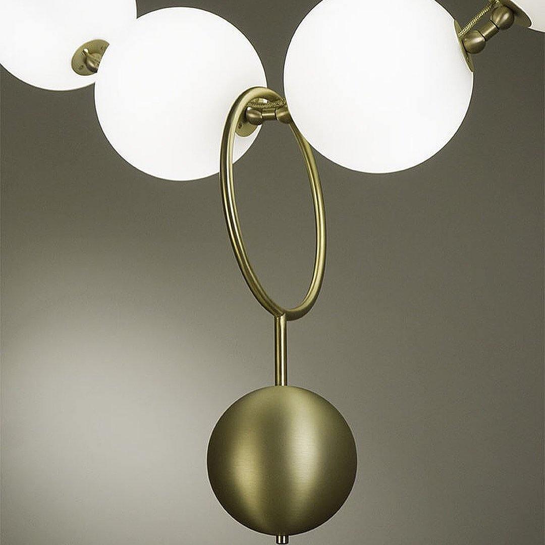 Laureya Suspension Lampe Collier en Verre