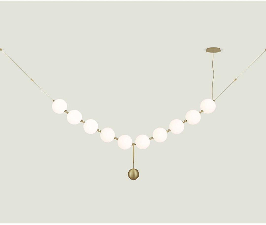 Laureya Suspension Lampe Collier en Verre