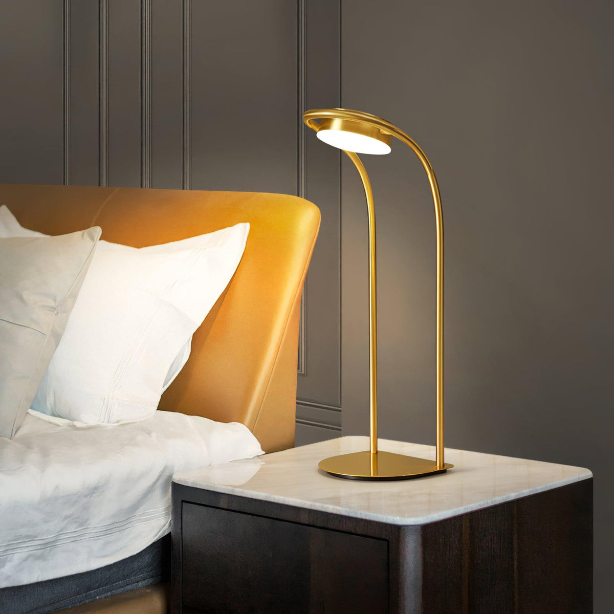 Rivarette Lampe de Table Minimaliste