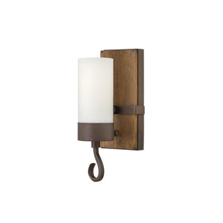Elara Applique Murale en Bois et Verre Style Minimaliste Moderne