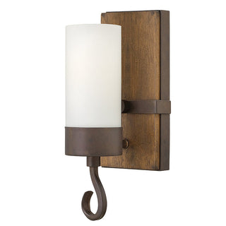 Elara Applique Murale en Bois et Verre Style Minimaliste Moderne