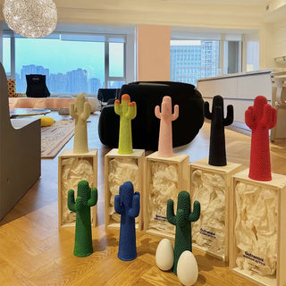 Mello Sculptural Cactus Coat Rack-Neutral Decor