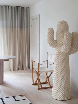 Mello Sculptural Cactus Coat Rack-Neutral Decor