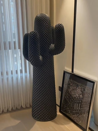 Mello Sculptural Cactus Coat Rack-Neutral Decor