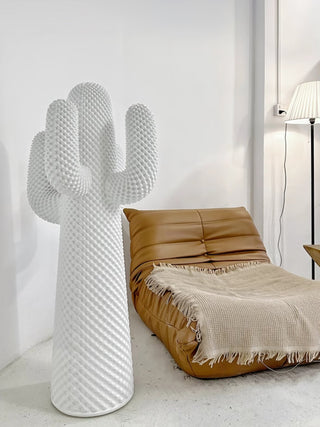 Mello Sculptural Cactus Coat Rack-Neutral Decor