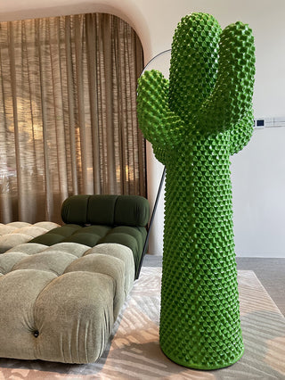 Mello Sculptural Cactus Coat Rack-Neutral Decor