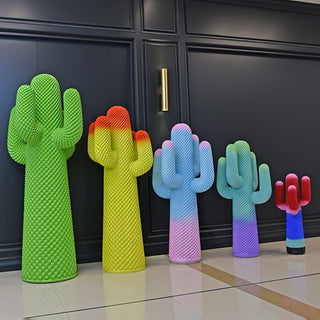 Mello Sculptural Cactus Coat Rack-Neutral Decor