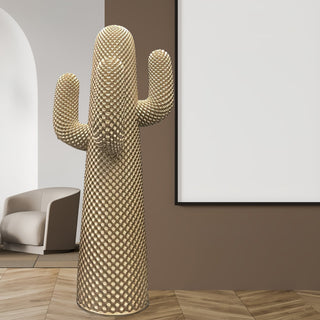 Mello Sculptural Cactus Coat Rack-Neutral Decor